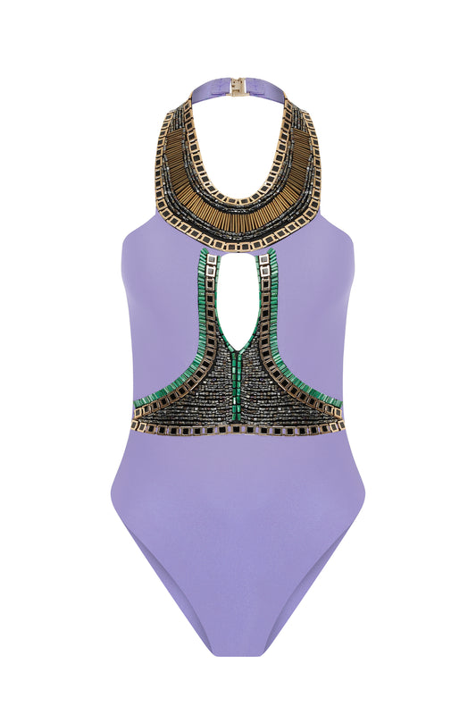 Anubis Purple Swimwear