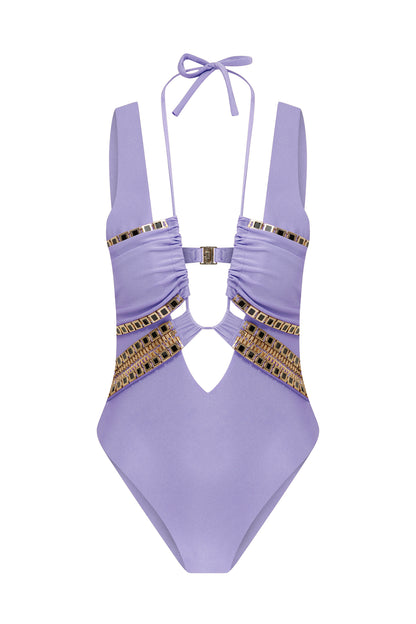 Seta Purple Swimwear