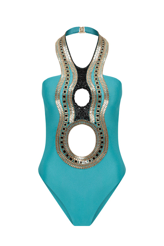 Mehit Turquoise Swimwear