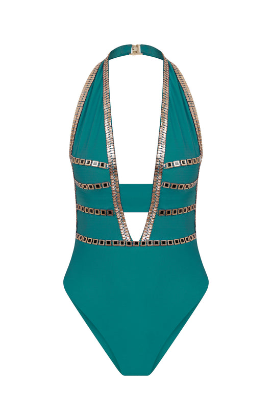 Bastet Turquoise Swimwear