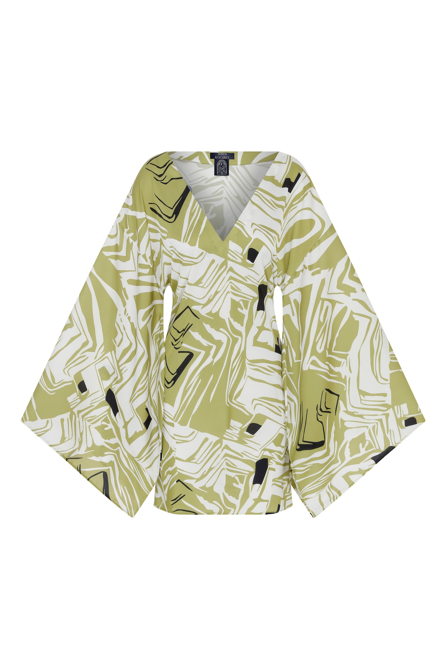 Lime Green Sateen Cover-Up